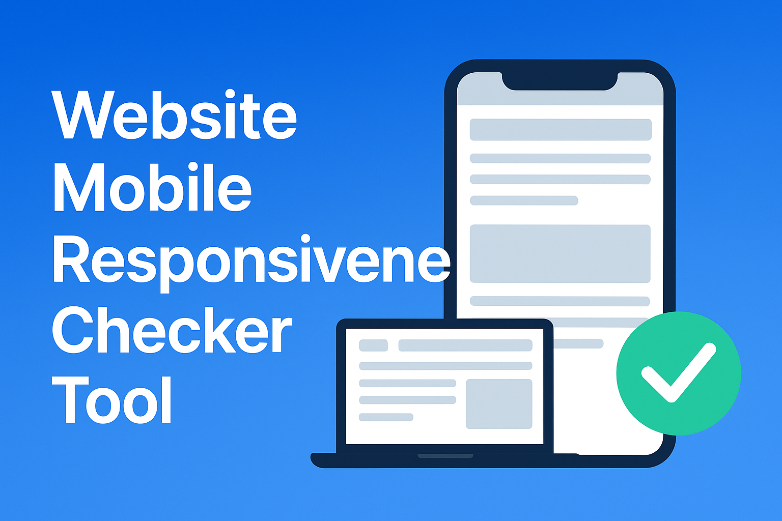 Website Mobile Responsivness Checker Tool
